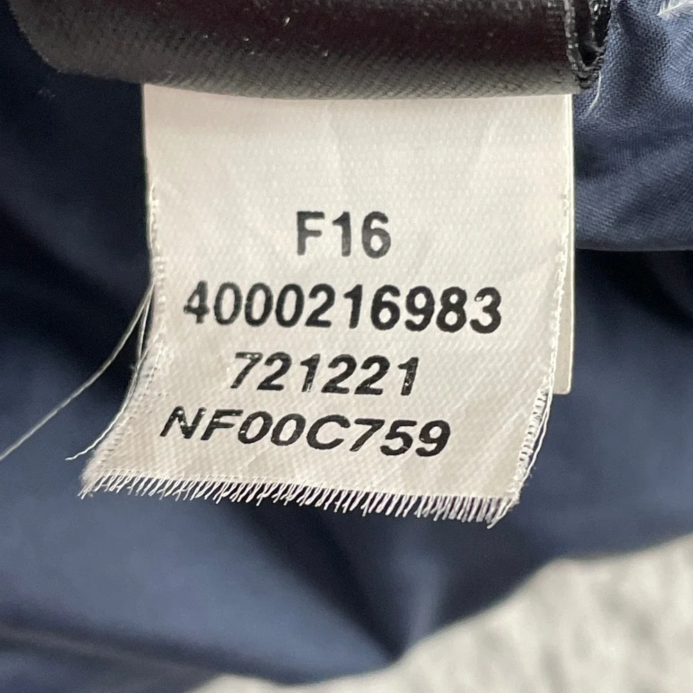 The North Face Puffer Jacket Mens L Blue Nuptse 700 Down Insulated NF00C759